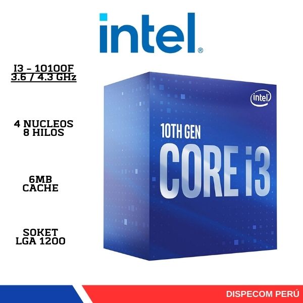 CORE I3 10100F